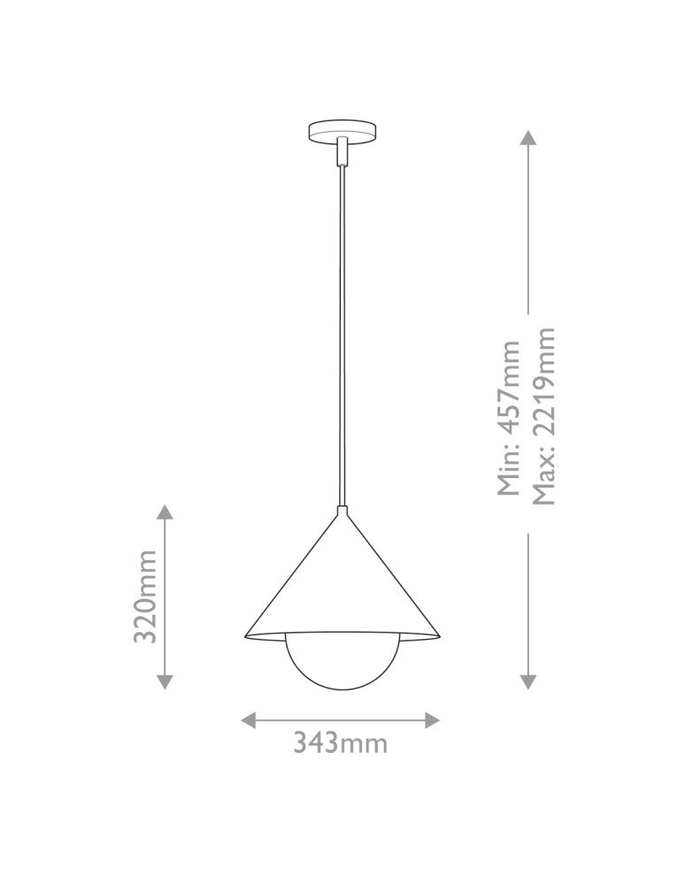 Elstead Lampa wisząca Remyck 1 źródło światła Szczotkowane złoto ALM-REMYCK-P-GD