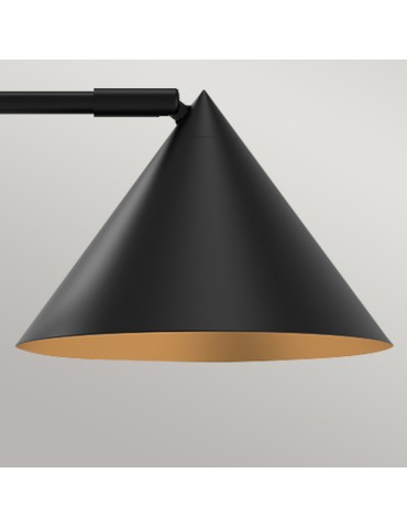 Elstead Lampa stołowa Remyck 1 źródło światła Matowa czerń ALM-REMYCK-TL-BK - product 2