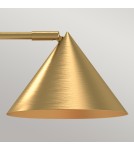 Elstead Lampa stołowa Remyck 1 źródło światła Szczotkowane złoto ALM-REMYCK-TL-GD