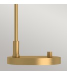 Elstead Lampa stołowa Remyck 1 źródło światła Szczotkowane złoto ALM-REMYCK-TL-GD