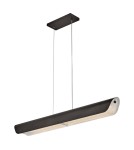 Elstead Lampa wyspowa LED Arco - Zgaszona czerń HK-ARCO-LED-LP-117-BX