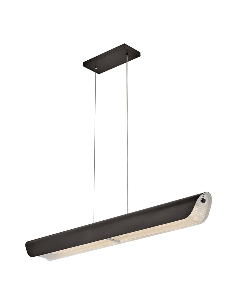 Elstead Lampa wyspowa LED Arco - Zgaszona czerń HK-ARCO-LED-LP-117-BX