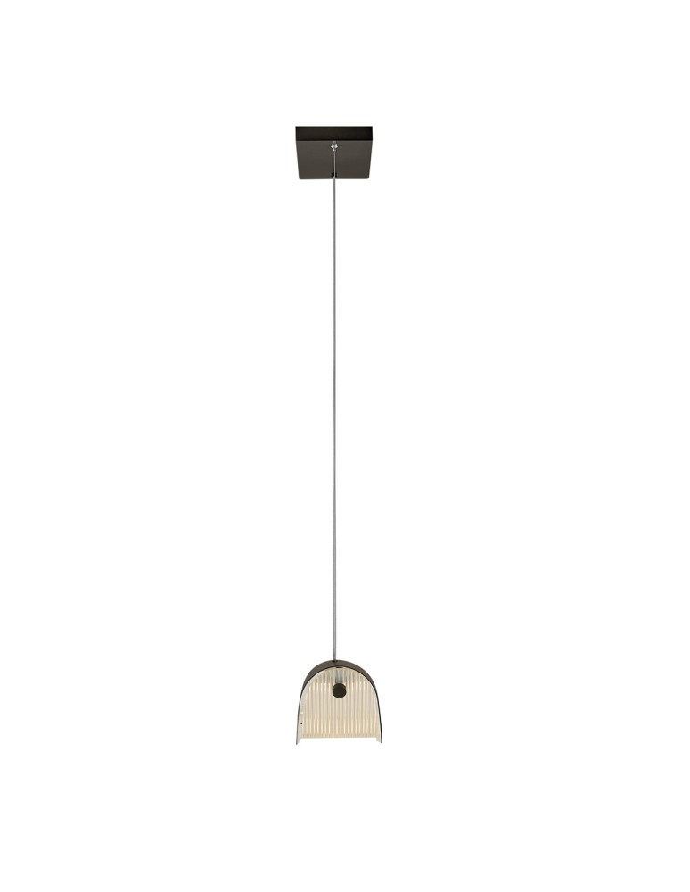 Elstead Lampa wyspowa LED Arco - Zgaszona czerń HK-ARCO-LED-LP-117-BX