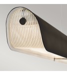 Elstead Lampa wyspowa LED Arco - Zgaszona czerń HK-ARCO-LED-LP-117-BX