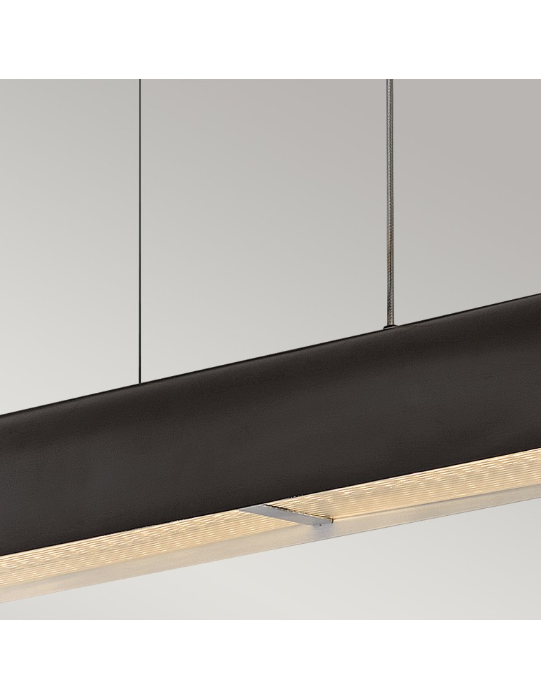Elstead Lampa wyspowa LED Arco - Zgaszona czerń HK-ARCO-LED-LP-117-BX