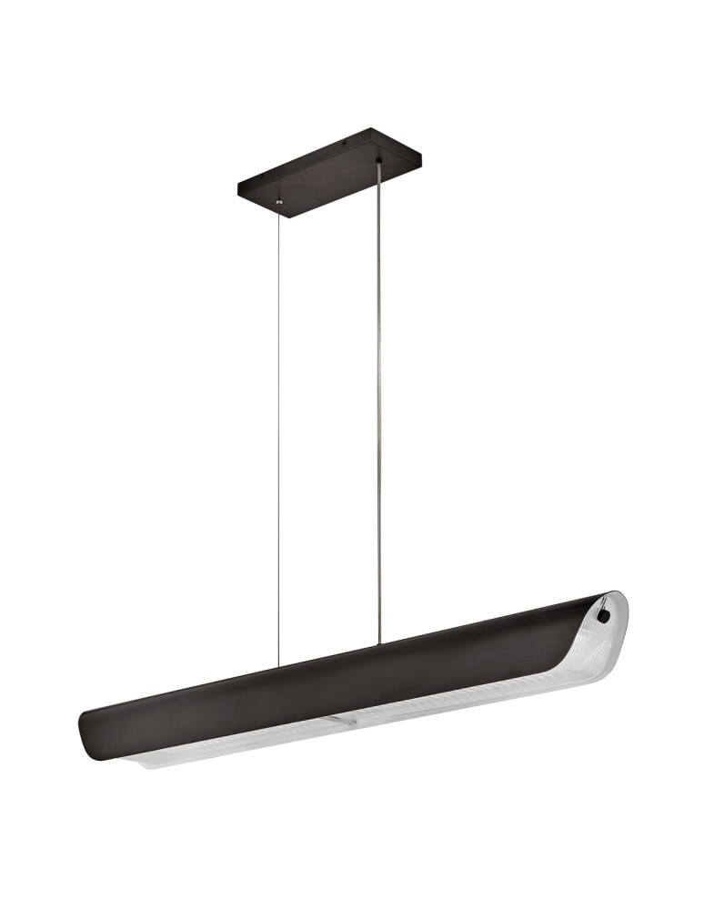 Elstead Lampa wyspowa LED Arco - Zgaszona czerń HK-ARCO-LED-LP-117-BX