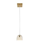 Elstead Lampa wyspowa LED Arco - Klasyczny mosiądz HK-ARCO-LED-LP-117-HB