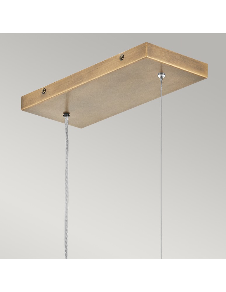 Elstead Lampa wyspowa LED Arco - Klasyczny mosiądz HK-ARCO-LED-LP-117-HB