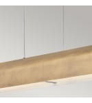 Elstead Lampa wyspowa LED Arco - Klasyczny mosiądz HK-ARCO-LED-LP-117-HB