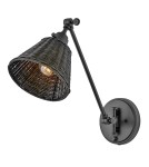 Elstead Kinkiet Arti 1 źródło światła Czarny HK-ARTI-1W-BK-BR