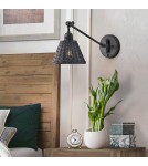 Elstead Kinkiet Arti 1 źródło światła Czarny HK-ARTI-1W-BK-BR