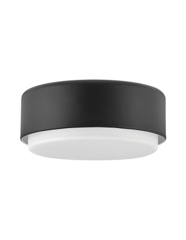 Elstead Plafon Cedric 2 źródła światła Czarny HK-CEDRIC-F-S-BK