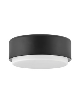 Elstead Plafon Cedric 2 źródła światła Czarny HK-CEDRIC-F-S-BK