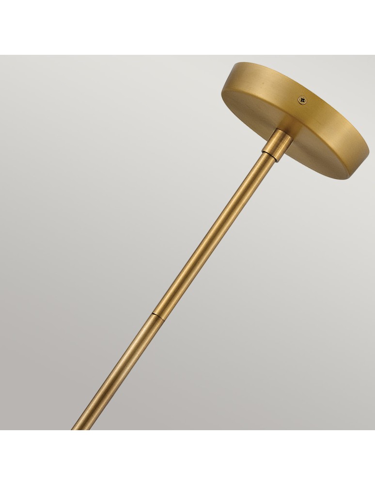 Elstead Średnia lampa wisząca Cedric 2 źródła światła Czarny HK-CEDRIC-P-M-BK