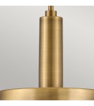 Elstead Średnia lampa wisząca Cedric 2 źródła światła Czarny HK-CEDRIC-P-M-BK