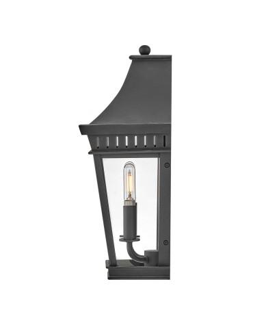 Elstead Latarnia naścienna Chapel Hill 2 źródła światła Muzealna czerń IP44 Zewnętrzna HK-CHAPEL-HILL7-MB - product 2