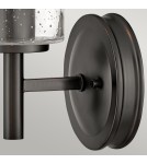 Elstead Kinkiet Collier 1 źródło światła Zgaszona czerń HK-COLLIER1-BX