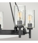 Elstead Żyrandol Collier 5 źródeł światła Zgaszona czerń HK-COLLIER5-BX
