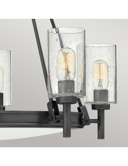 Elstead Żyrandol Collier 5 źródeł światła Zgaszona czerń HK-COLLIER5-BX - produkt 2