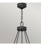 Elstead Żyrandol Collier 5 źródeł światła Zgaszona czerń HK-COLLIER5-BX