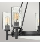 Elstead Żyrandol Collier 5 źródeł światła Zgaszona czerń HK-COLLIER5-BX