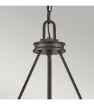 Elstead Żyrandol Collier 5 źródeł światła Zgaszona czerń HK-COLLIER5-BX