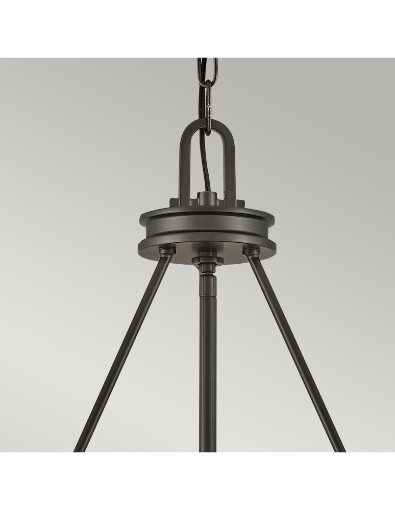 Elstead Żyrandol Collier 5 źródeł światła Zgaszona czerń HK-COLLIER5-BX