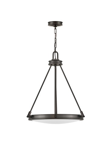 Elstead Lampa wisząca Collier 4 źródła światła Zgaszona czerń HK-COLLIER-P-BX