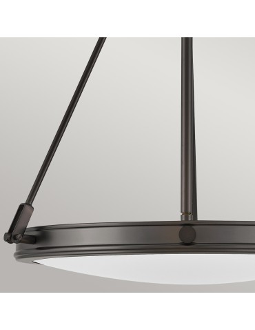 Elstead Lampa wisząca Collier 4 źródła światła Zgaszona czerń HK-COLLIER-P-BX - product 2