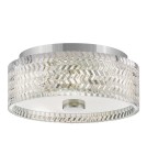 Elstead Plafon Elle 2 źródła światła Chrom HK-ELLE-F-S-CM