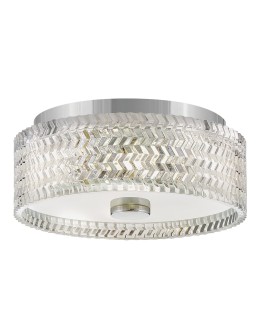 Elstead Plafon Elle 2 źródła światła Chrom HK-ELLE-F-S-CM - produkt 2