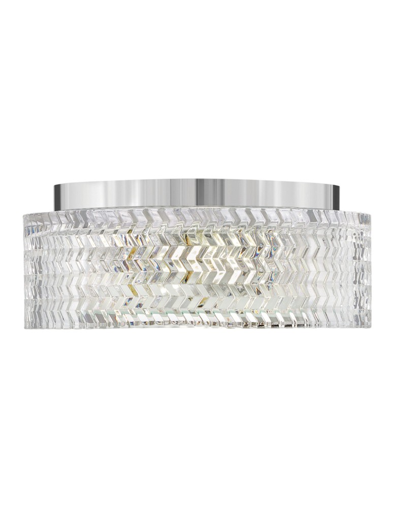 Elstead Plafon Elle 2 źródła światła Chrom HK-ELLE-F-S-CM