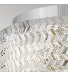 Elstead Plafon Elle 2 źródła światła Chrom HK-ELLE-F-S-CM