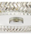 Elstead Plafon Elle 2 źródła światła Chrom HK-ELLE-F-S-CM