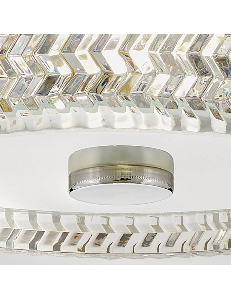Elstead Plafon Elle 2 źródła światła Chrom HK-ELLE-F-S-CM