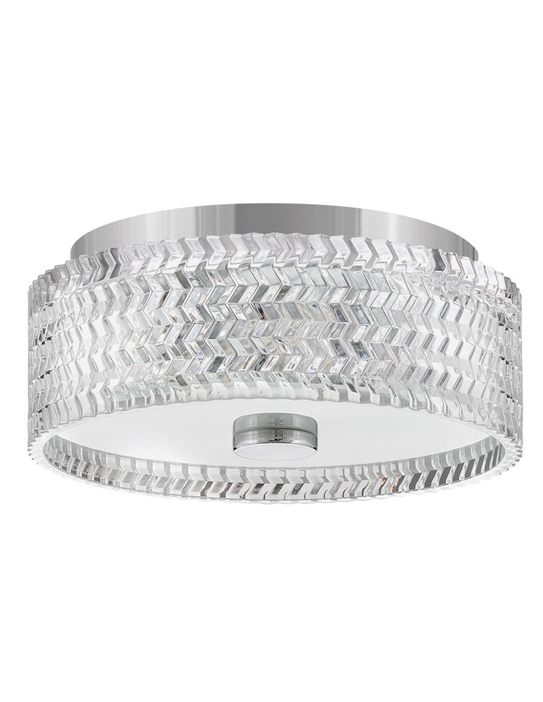 Elstead Plafon Elle 2 źródła światła Chrom HK-ELLE-F-S-CM