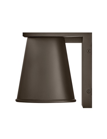 Elstead Latarnia naścienna Hans 1 źródło światła Architektoniczny brąz IP44 Zewnętrzna HK-HANS-S-ABZ - product 2