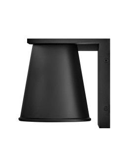 Elstead Latarnia naścienna Hans 1 źródło światła Strukturalna czerń IP44 Zewnętrzna HK-HANS-S-BLK - product 2