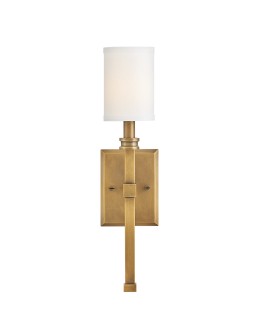 Elstead Kinkiet Moore 1 źródło światła Klasyczny mosiądz HK-MOORE-WB1-HB - product 2
