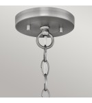 Elstead Lampa wisząca Nash 1 źródło światła Antyczny nikiel HK-NASH-P-AN