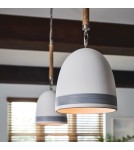 Elstead Lampa wisząca Nash 1 źródło światła Antyczny nikiel HK-NASH-P-AN