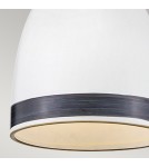 Elstead Lampa wisząca Nash 1 źródło światła Klasyczny mosiądz HK-NASH-P-HB