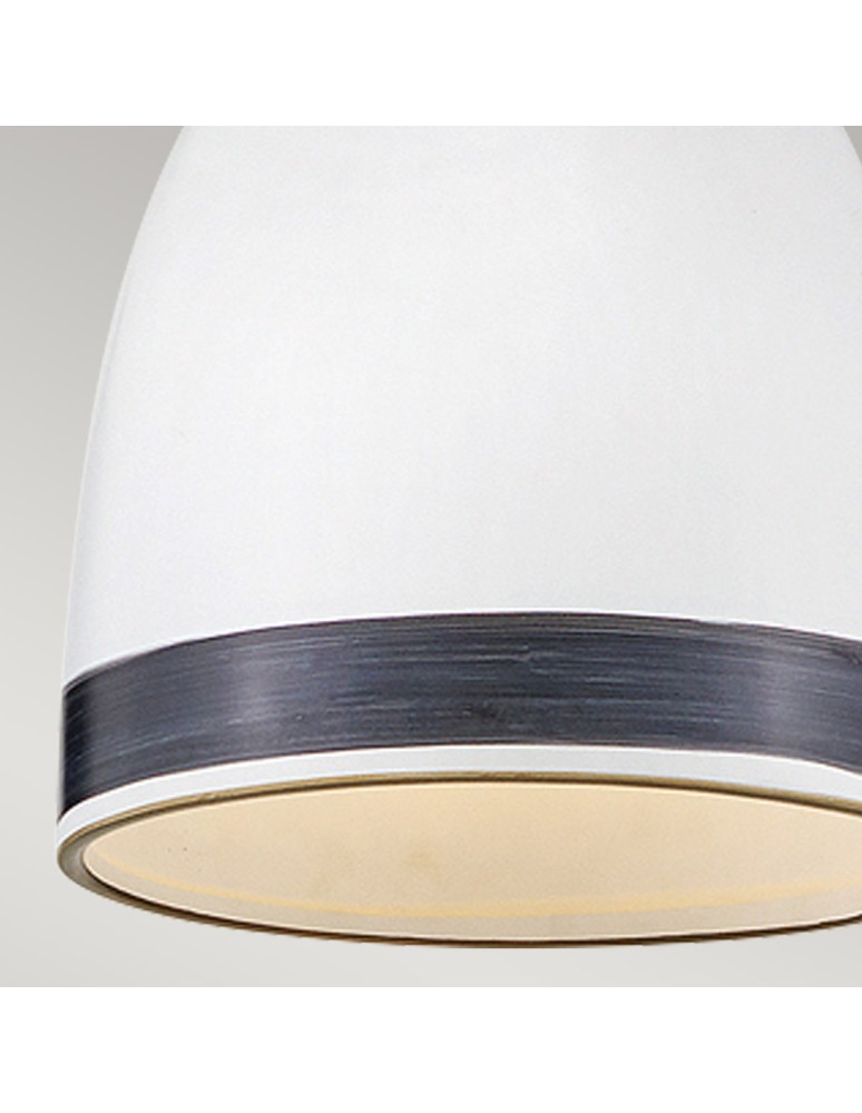Elstead Lampa wisząca Nash 1 źródło światła Klasyczny mosiądz HK-NASH-P-HB