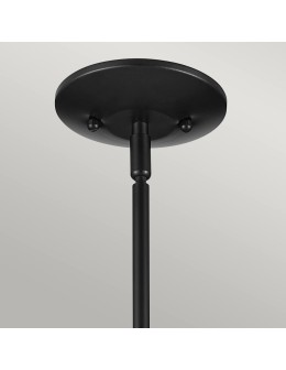 Elstead Lampa wisząca Deela 1 źródło światła Czarny KL-DEELA-P-BK - produkt 2
