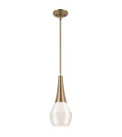 Elstead Lampa wisząca Deela 1 źródło światła Szampański brąz KL-DEELA-P-CPZ