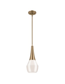 Elstead Lampa wisząca Deela 1 źródło światła Szampański brąz KL-DEELA-P-CPZ