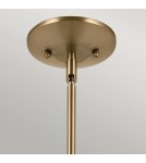 Elstead Lampa wisząca Deela 1 źródło światła Szampański brąz KL-DEELA-P-CPZ