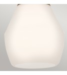 Elstead Lampa wisząca Deela 1 źródło światła Szampański brąz KL-DEELA-P-CPZ