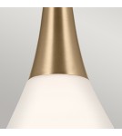Elstead Lampa wisząca Deela 1 źródło światła Szampański brąz KL-DEELA-P-CPZ