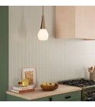 Elstead Lampa wisząca Deela 1 źródło światła Szampański brąz KL-DEELA-P-CPZ